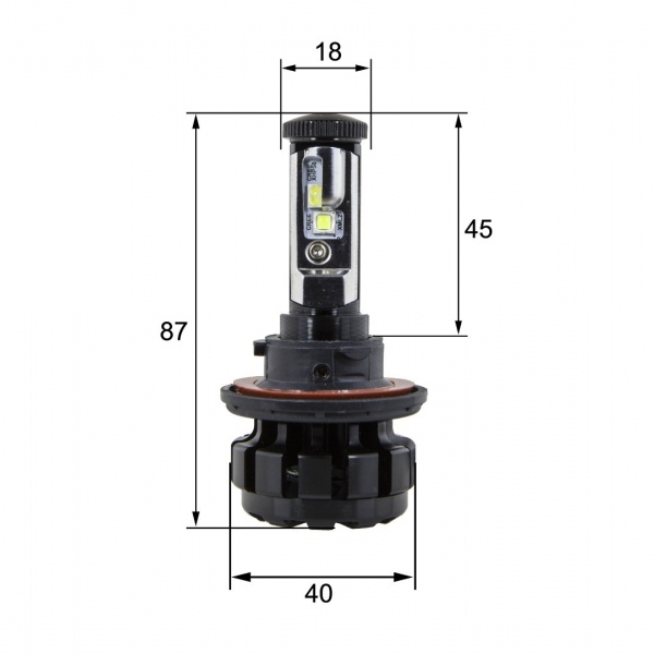 Светодиодная LED лампа Sho-me G 1.4 (H13)