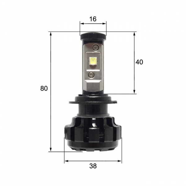 Светодиодная LED лампа Sho-me G 1.4 (H7)